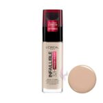 کرم پودر لورال اینفیلیبل مدل FRESH WEAR 32H شماره 130 رنگ TRUE BEIGE