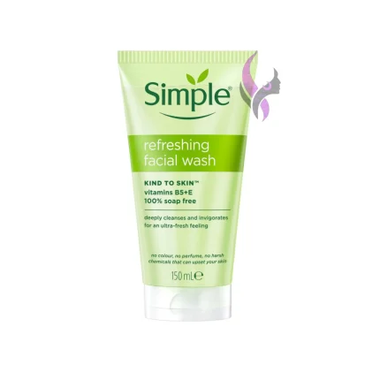 ژل شستشوی صورت Refreshing سیمپل Simple(150میل)