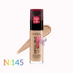 کرم پودر لورال اینفیلیبل مدل FRESH WEAR 32H رنگ شماره 145