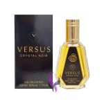 عطر ادکلن زنانه ورساچه کریستال نویر 50میل فرگرانس ورد (Fragrance World Versace Crystal Noir)
