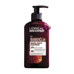 شامپوی مو و ریش آقایان لورال باربر کلاب LOreal Barber Club Beard Hair حجم 200 میلی لیتر