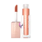 لیپ گلاس براق مایع میبلین مدل LIFTER GLOSS رنگ AMBER شماره 007