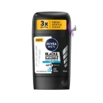 مام صابونی مردانه نیوا مدل BLACK WHITE INVISIBLE FRESH