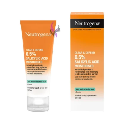 کرم مرطوب کننده ضد جوش نوتروژینا حاوی سالسیلیک اسید