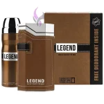 ادکلن امپر لجند قهوه ای با اسپری 200 میل Emper Legend