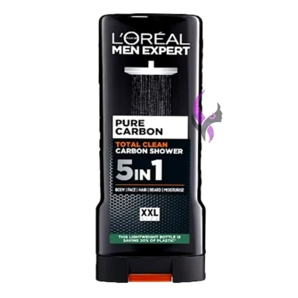 ژل حمام سر و بدن مردانه سریMENEXPERT مدل Pure Carbon لورال