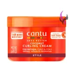 کرم فر کننده نارگیل بعد از حمام موهای فر کنتو Cantu