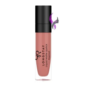 رژلب مایع مات گلدن رز مدل LONG STAY