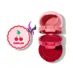 رژلب و رژگونه 3 طبقه مدل Lip Cream Stack رنگ very Cherry Cheek شیگلم