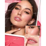رژلب و رژگونه 3 طبقه مدل Lip Cream Stack رنگ very Cherry Cheek شیگلم - Image 5