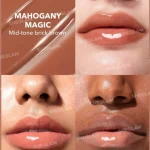 رژ لب حجم دهنده و براق کننده لب شیگلم SHEGLAM رنگ Mahogany Magic - Image 2