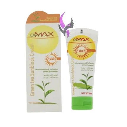 کرم ضدآفتاب استو مکس SPF60 مدل Green tea