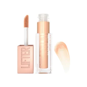 لیپ گلاس شاین مایع میبلین مدل LIFTER GLOSS رنگ SUN شماره 020