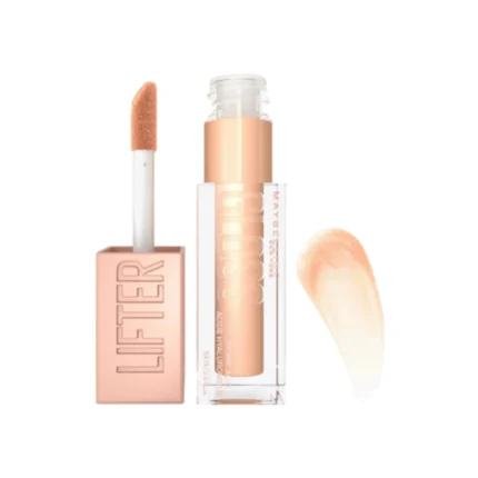 لیپ گلاس شاین مایع میبلین مدل LIFTER GLOSS رنگ SUN شماره 020