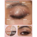 پالت سایه مینی شیگلم مدل Daydreamer رنگ Teddy Meringue - Image 3