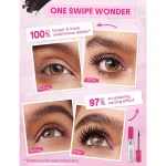 ریمل حجم دهنده و جدا کننده ضد ریزش شیگلم مدل Lashlighter Up & Out - Image 3