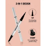 خط چشم ماژیکی استامپ دار شیگلم مدل WING IT WATERPROOF - Image 3