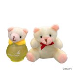 ست ادکلن و عروسک کودک بیبی لاو مدل خرس قهوه ای - Image 2