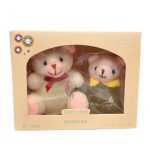 ست ادکلن و عروسک کودک بیبی لاو مدل خرس قهوه ای